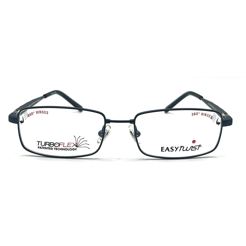 EASYTWIST ET967 BLUE EYEGLASSES SUNGLASSES FRAMES 50-16-130